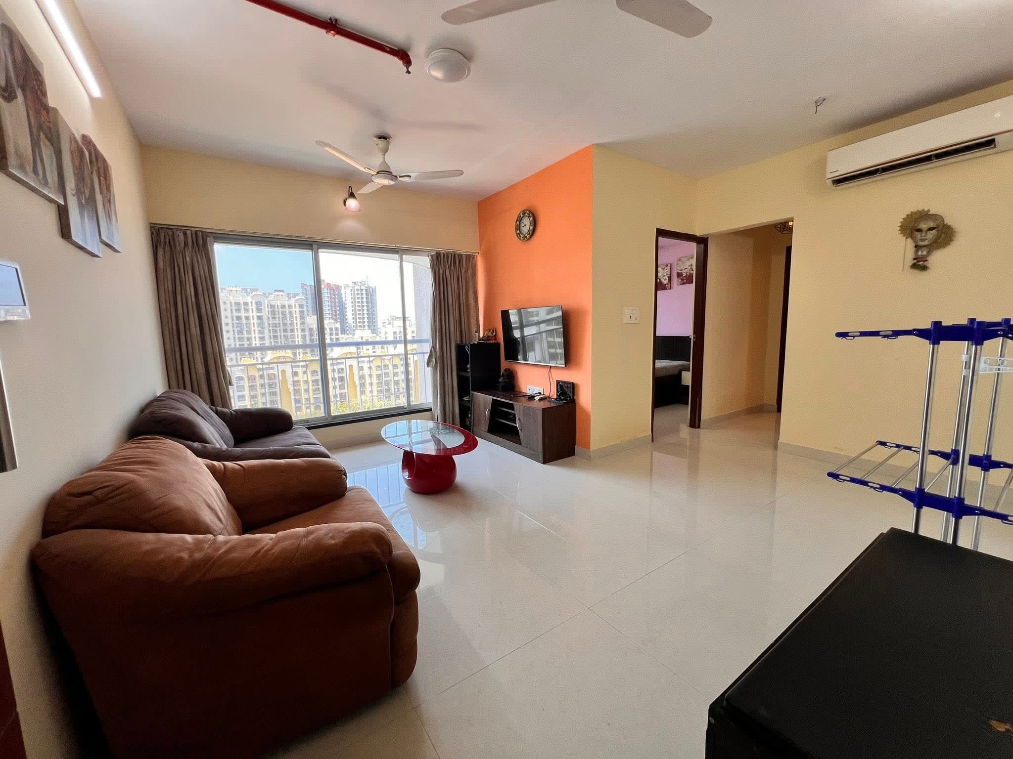 Available Fully Furnished, Stylish Spacious 2 BHK Flat for Rent for Rs.60K at Malad West, Near Billabong International School